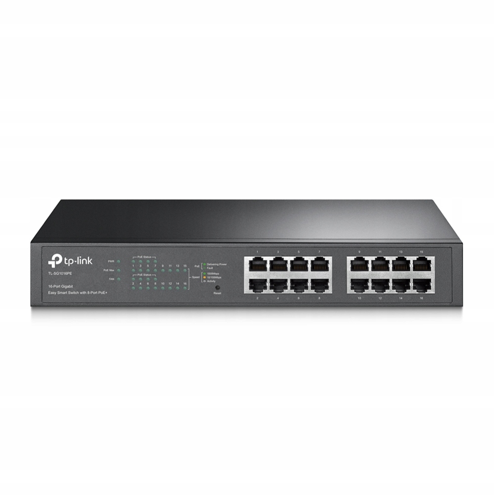 Switch Tp-link TL-SG1016PE 16x1GbE (8xPoE+)