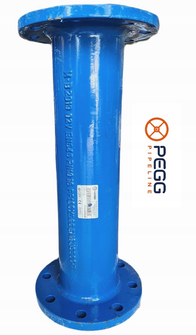 Liatinový nástavec sféro Ff DN100 L=500