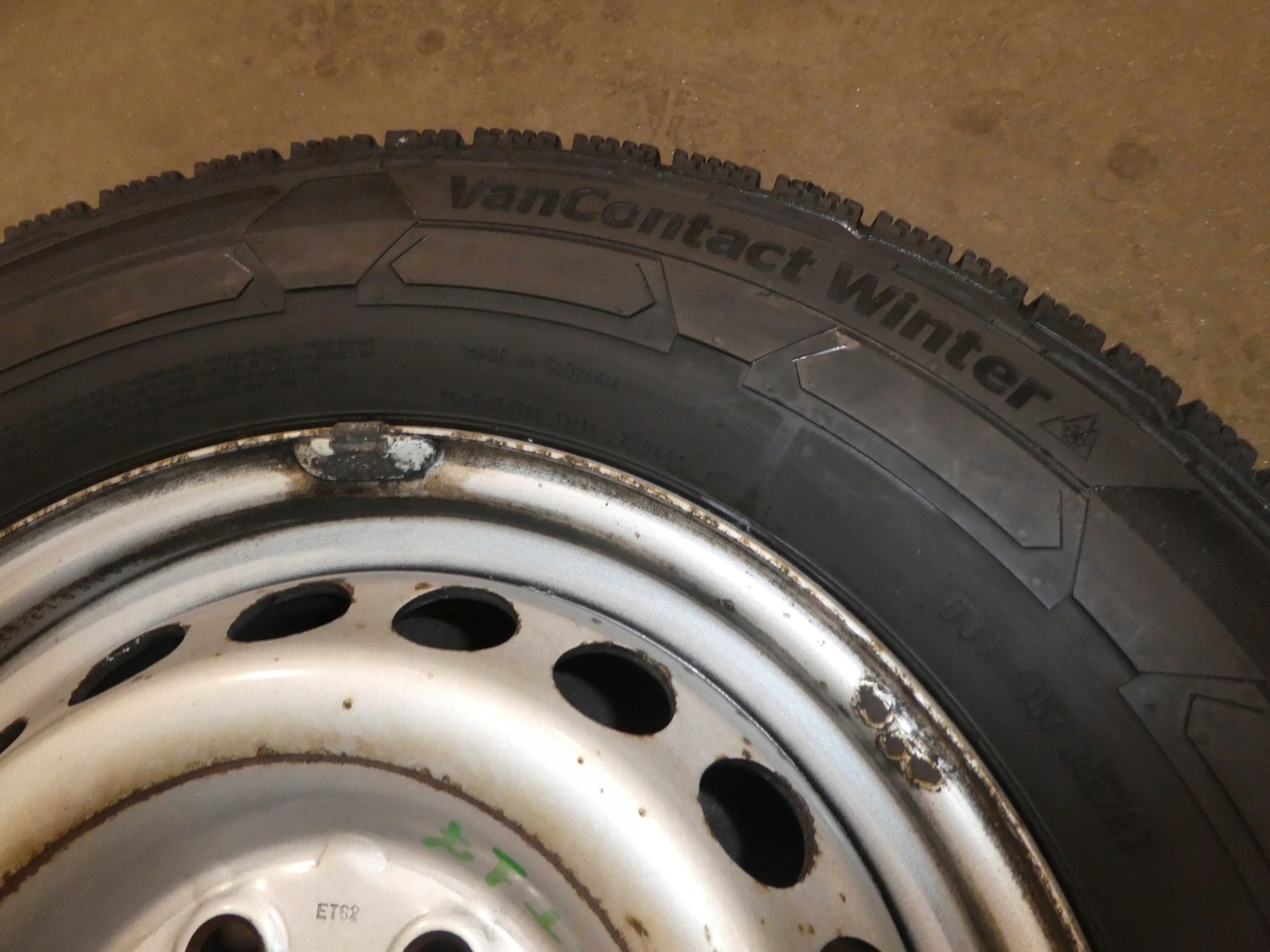 wheel spare VW CRAFTER SPRINTER A0014014802 5X130 235/65/16