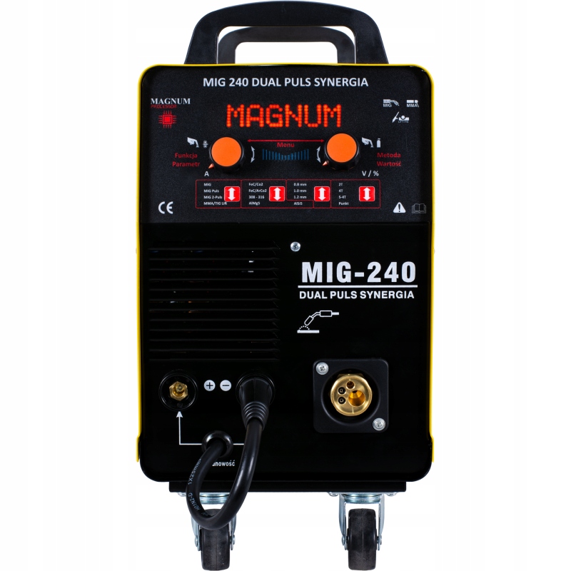 SPAWARKA MIGOMAT MAGNUM MIG 240 DUAL PULS SYNERGIA Kod producenta MIG240