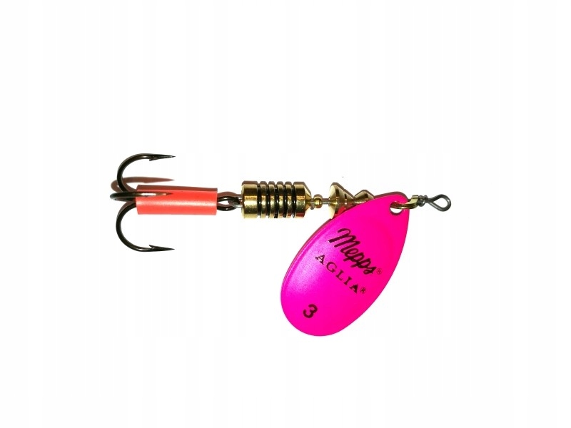 

Błystka Mepps Aglia Fluo pink 3/6,5g 30166403