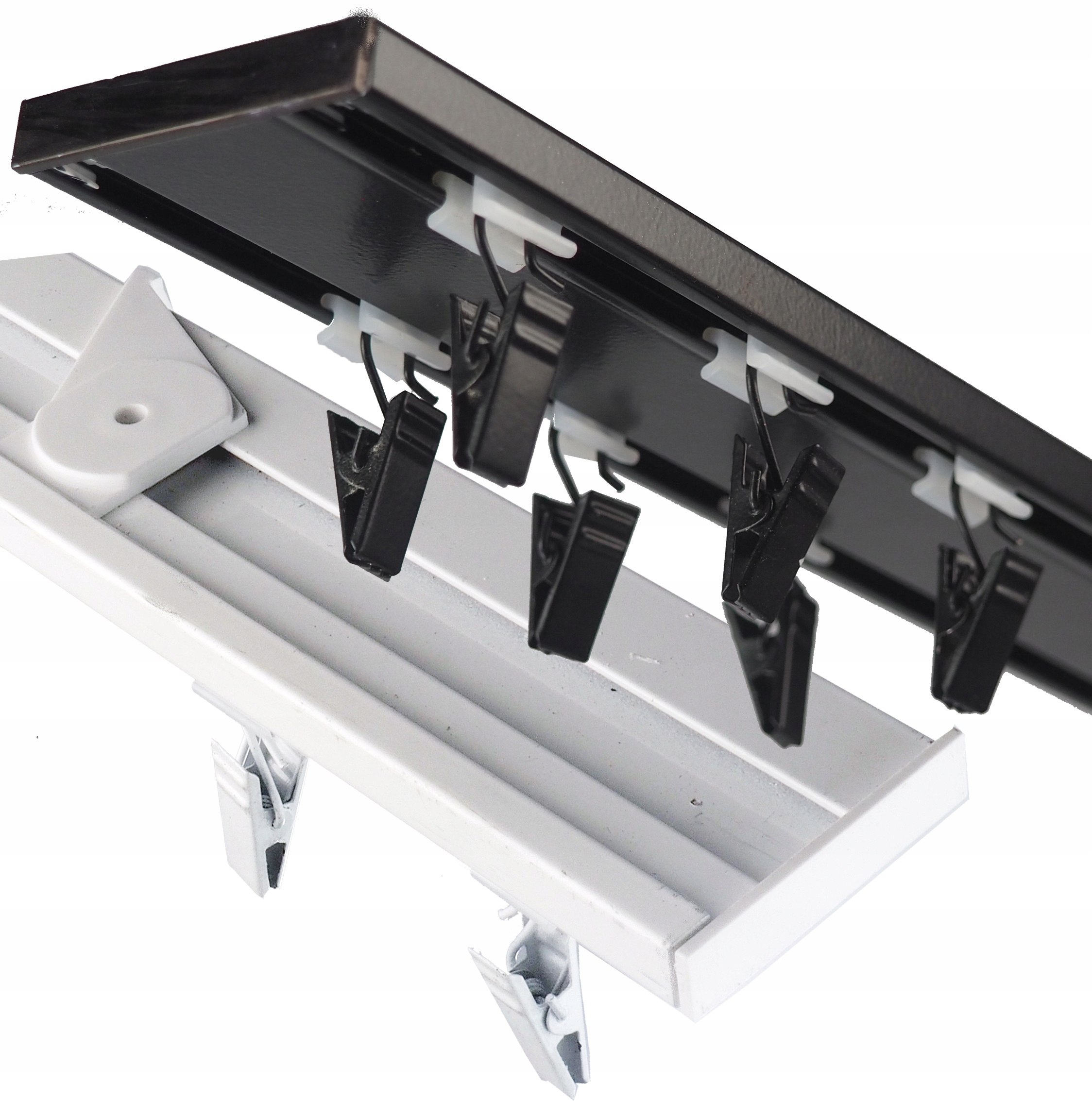 

Karnisz Szyna sufitowa Aluminiowa podwójna 3,2 m