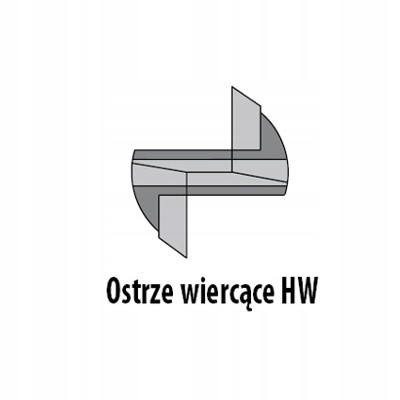 Cmt 173.120.11 Fréza Hw D=12 I=22 L=52 S=M10 Z=2+1