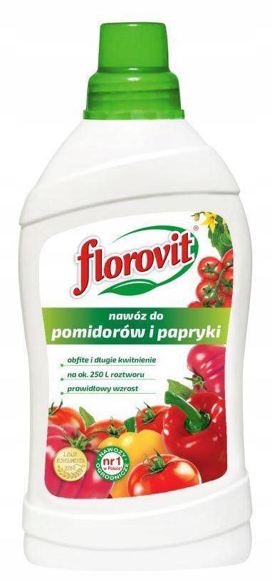 

Florovit nawóz płynny do pomidorów i papryki 1L