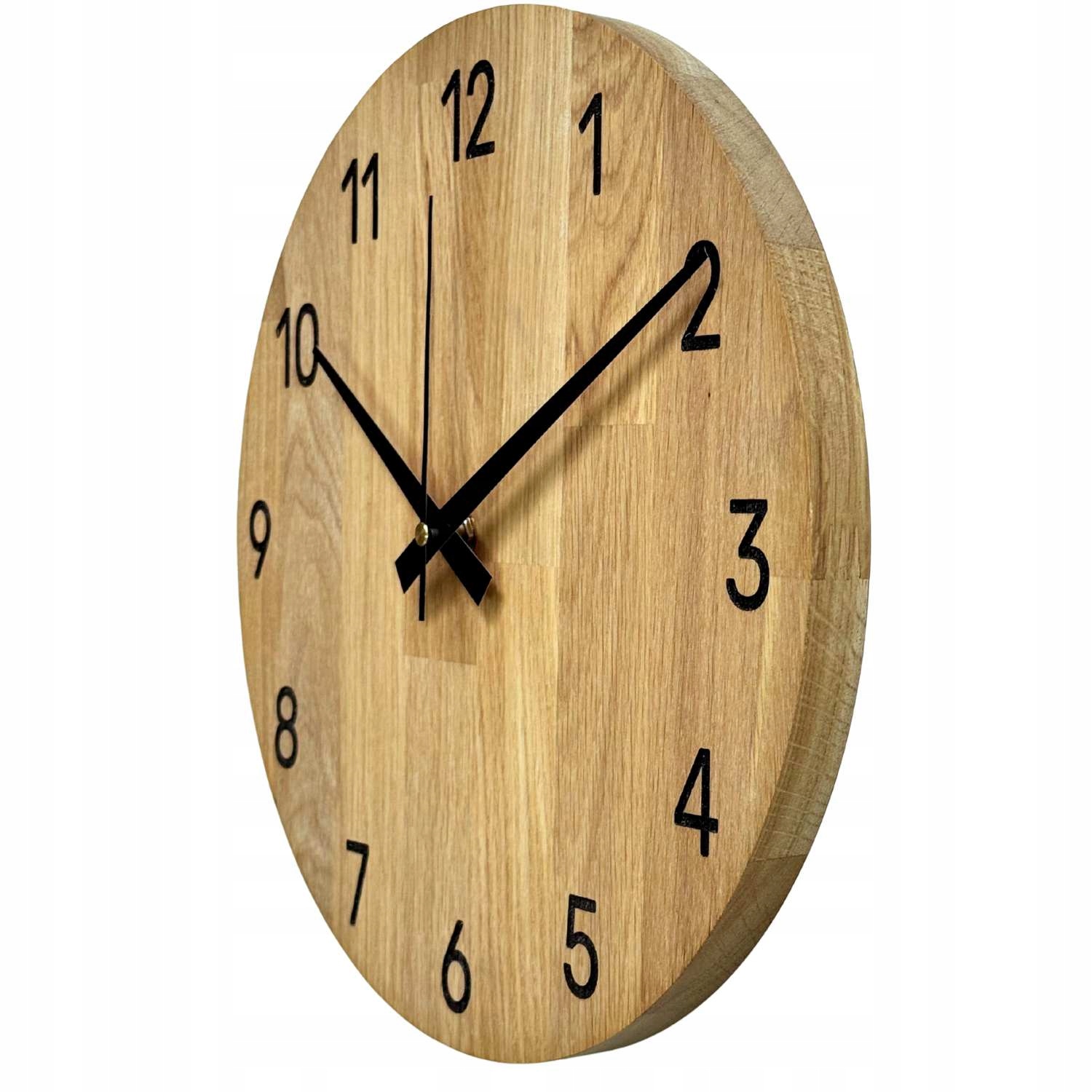 Drevené hodiny duba, nástenné hodiny model: Natural Osmo 3041 40 cm