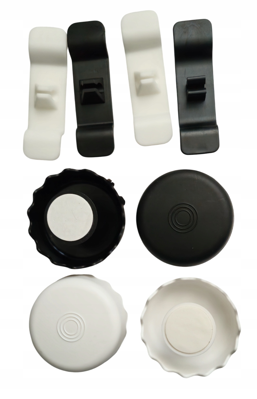 Zestaw 8 szt organizer na kable uchwyt na kable samoprzylepny