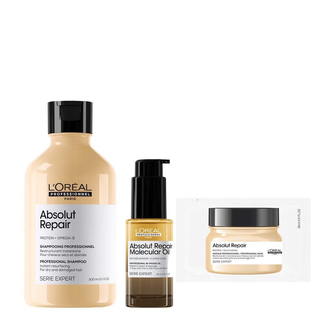 Loreal Professionnel szampon Absolut Repair Molecular olejek 30