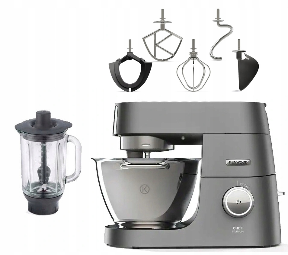 Robot Planetarny Kuchenny mikser Kenwood KVC7320S 1500W Przystawki (nk)