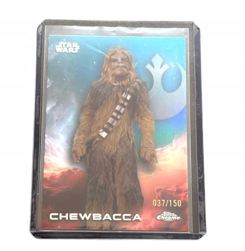 2025 Topps Chrome Star Wars Chewbacca #23 037/150 Return of the Jedi