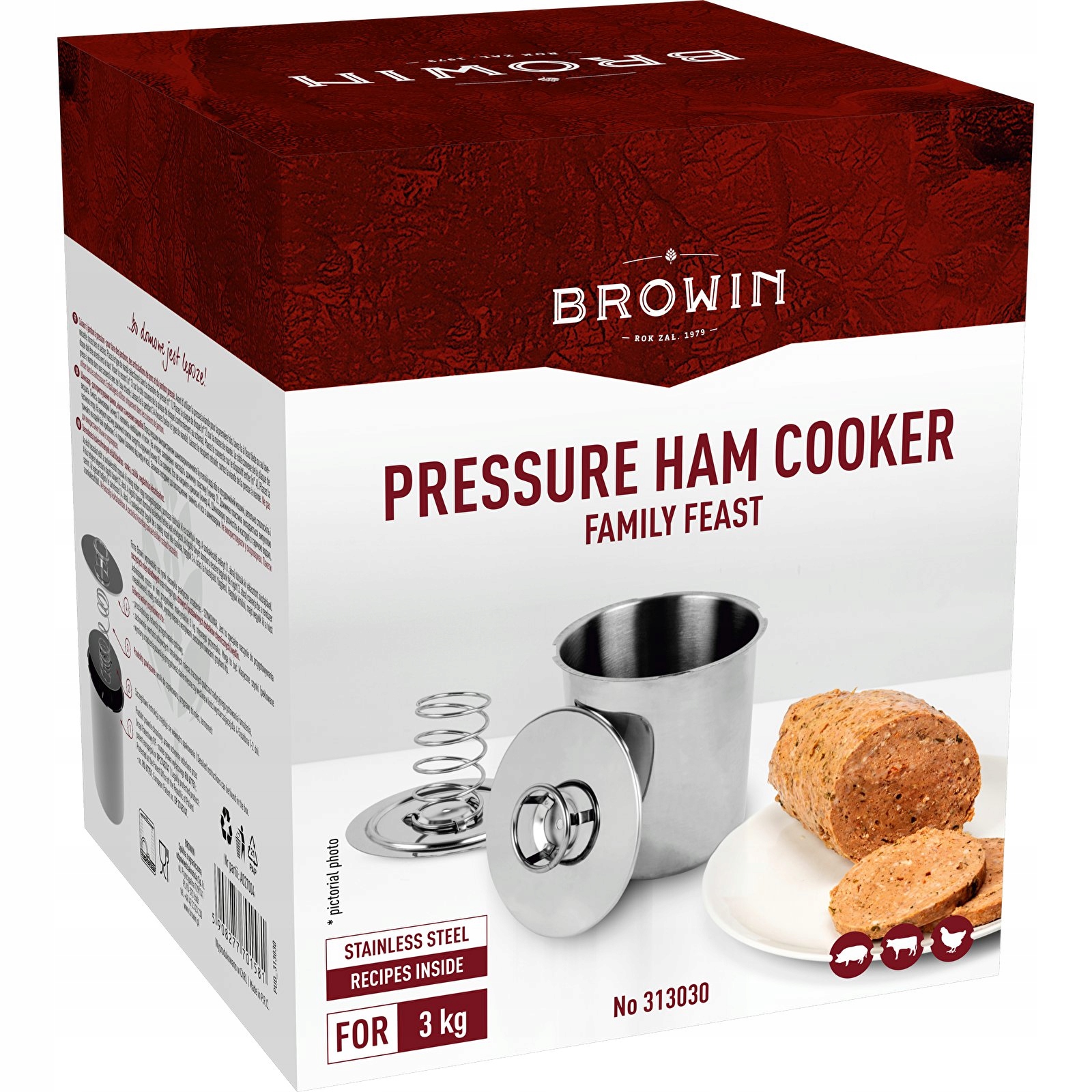 Šunkovar Browin 3 l 3 kg