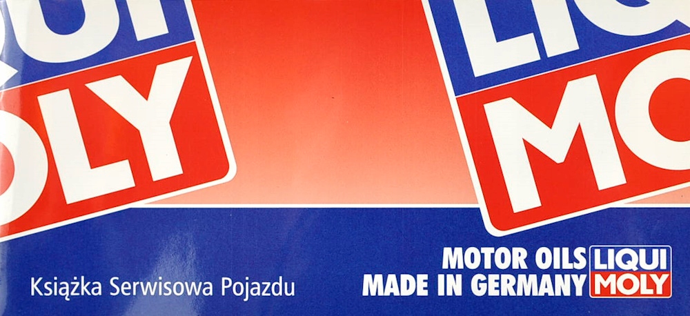 Liqui Moly Książeczka Serwisowa