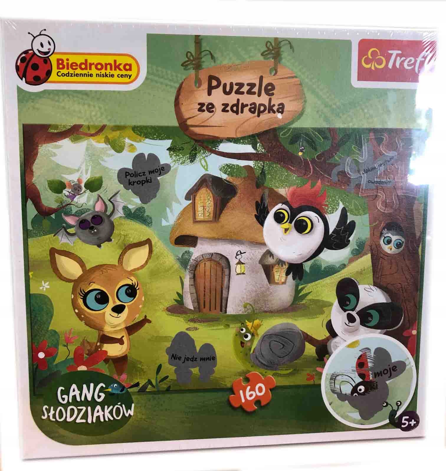 

Trefl Puzzle Ze Zdrapką Gang Słodziaków