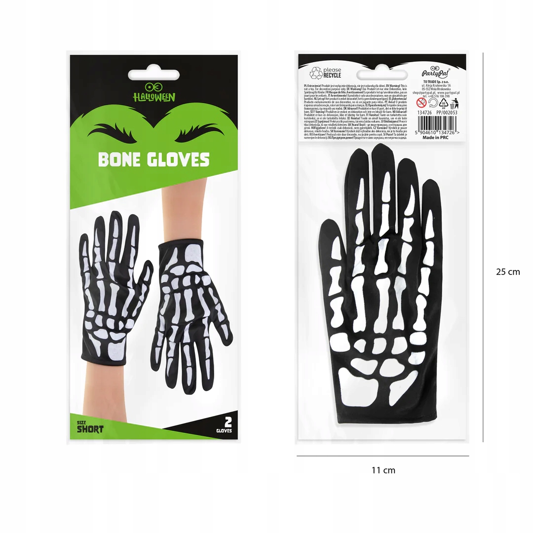 KOSTIUM KOSTUCHA ŚMIERĆ KOŚCI DLA DZIECKA KOSA KOMIN PELERYNA RĘKAWICZKI Marka PartyPal