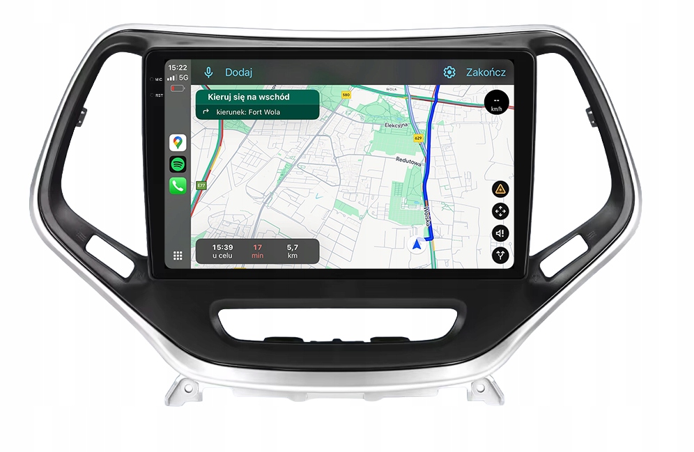 Jeep Cherokee Rádio Navigace Android TS20 12GB/256 2K UIS7870 Carplay