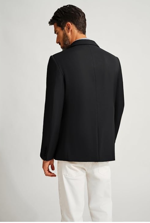 Pj Paul Jones Pánská obchodní bunda Casual Regular Fit Tmavě šedá S