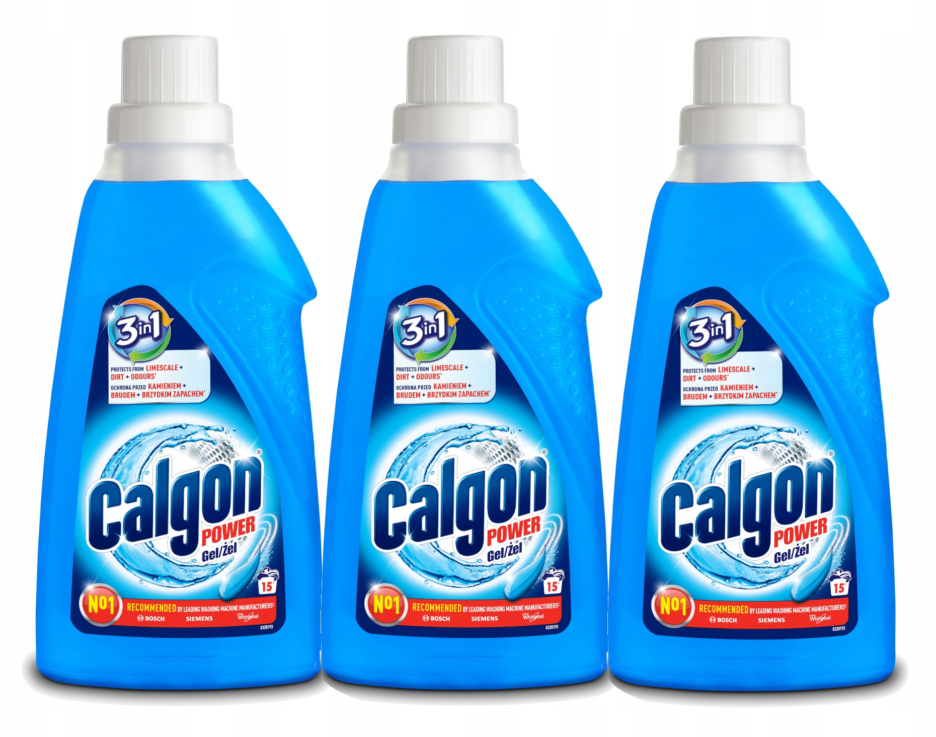 

Calgon żel do czyszczenia pralki 750ml x 3szt