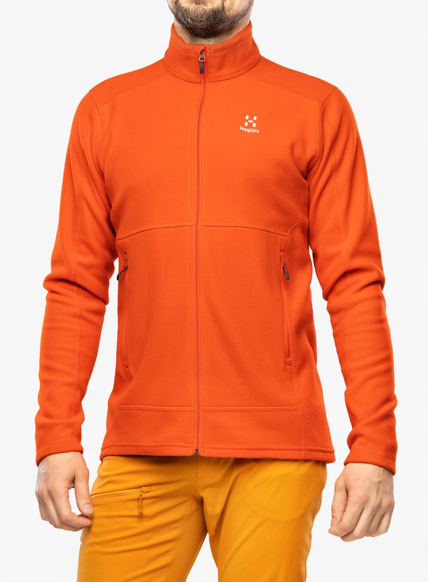 Bluza bez kaptura Haglofs Buteo Mid Jacket habanero S