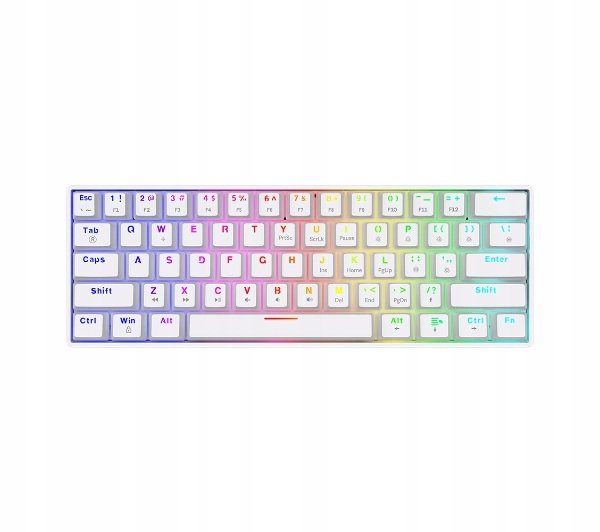 Mechanická klávesnice Savio Whiteout X 2 Outemu Peach Silent Hot