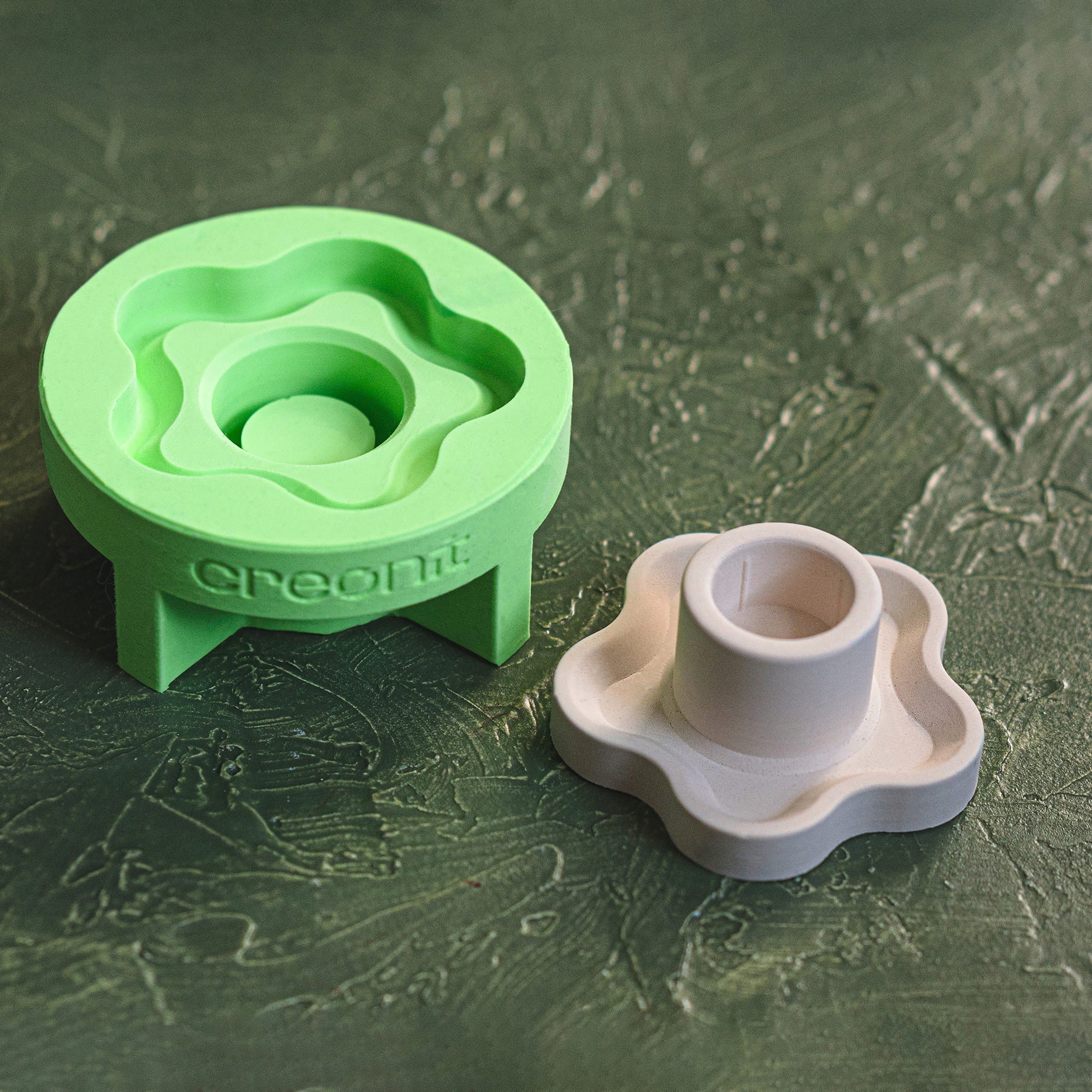 Forma Silikonová 006 Bloom Candle Holder