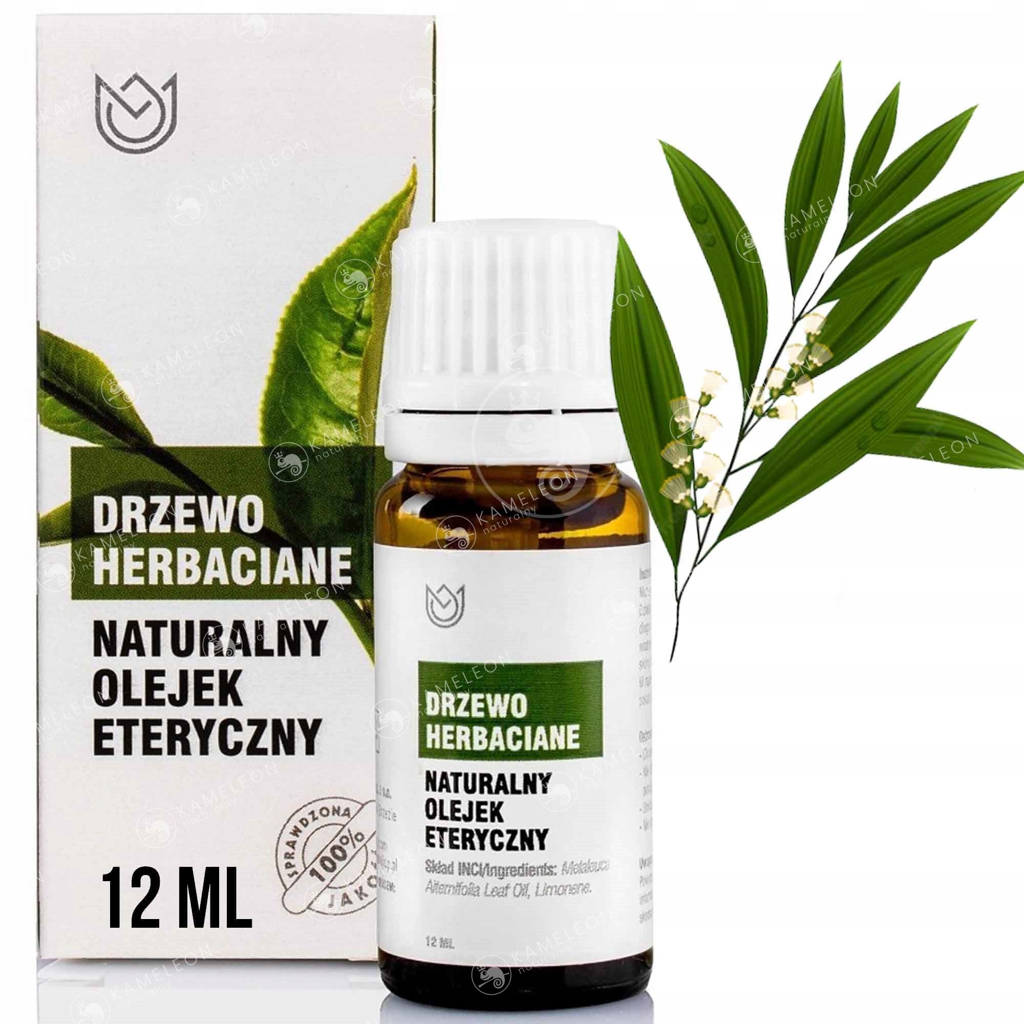 

Naturalny Olejek Eteryczny Drzewo Herbaciane 12ml