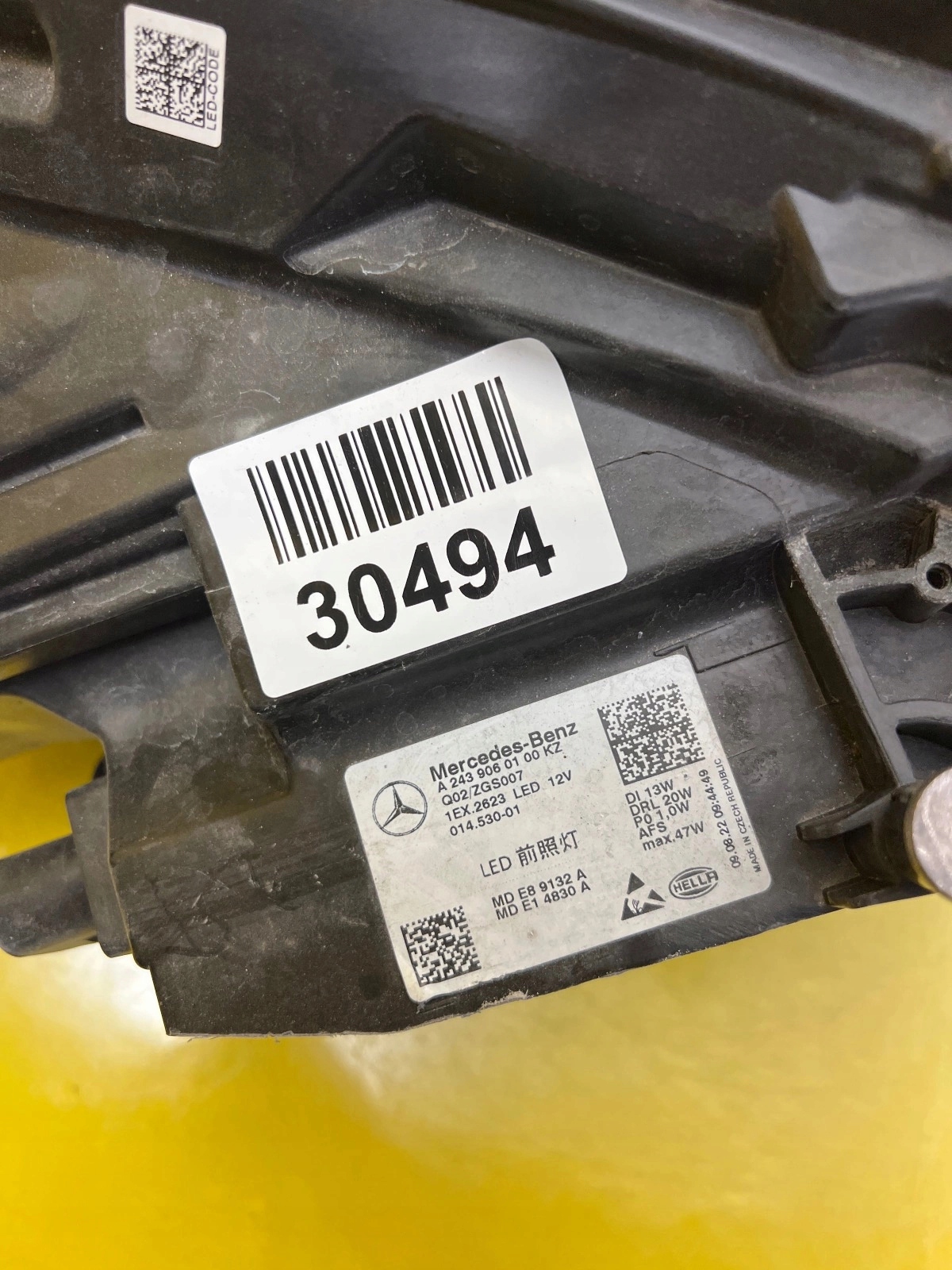 light left Mercedes EQA EQB 243 W243 Full Led A2439060100
