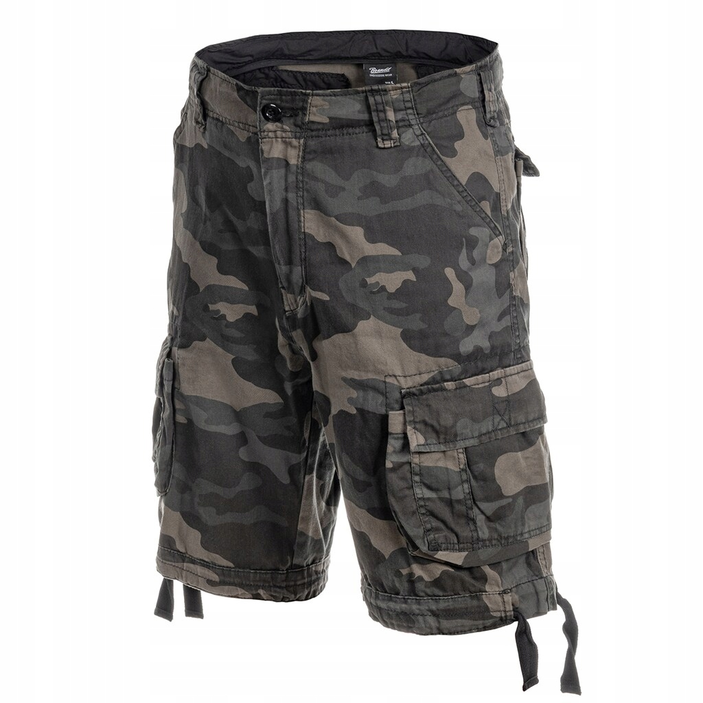 Kraťasy kraťasy krátké kapsáče maskáčový Brandit Urban Legend Dark Camo 4XL