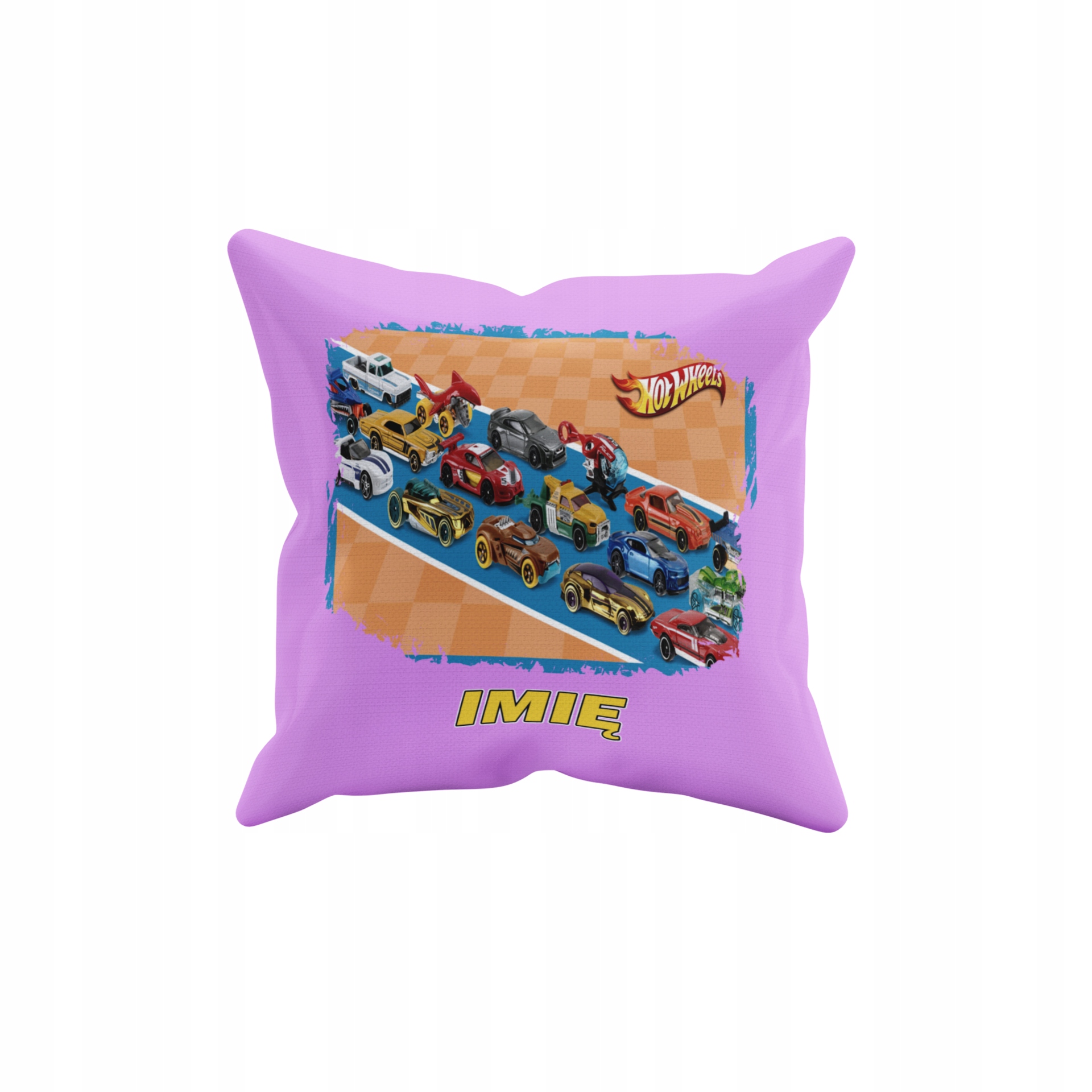 POSZEWKA NA PODUSZKĘ JAŚKA DO PRZEDSZKOLA SAMOCHODY ZABAWKI + IMIĘ GRATIS Waga produktu z opakowaniem jednostkowym 0.5 kg