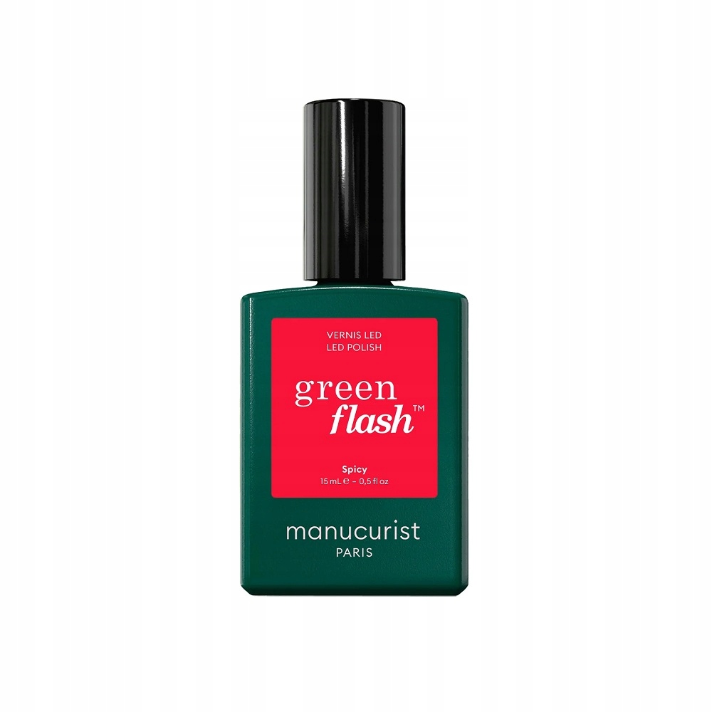 Manucurist Green Flash Led Gel Nail Lacquer Lak Na Nehty Spicy 15 ml