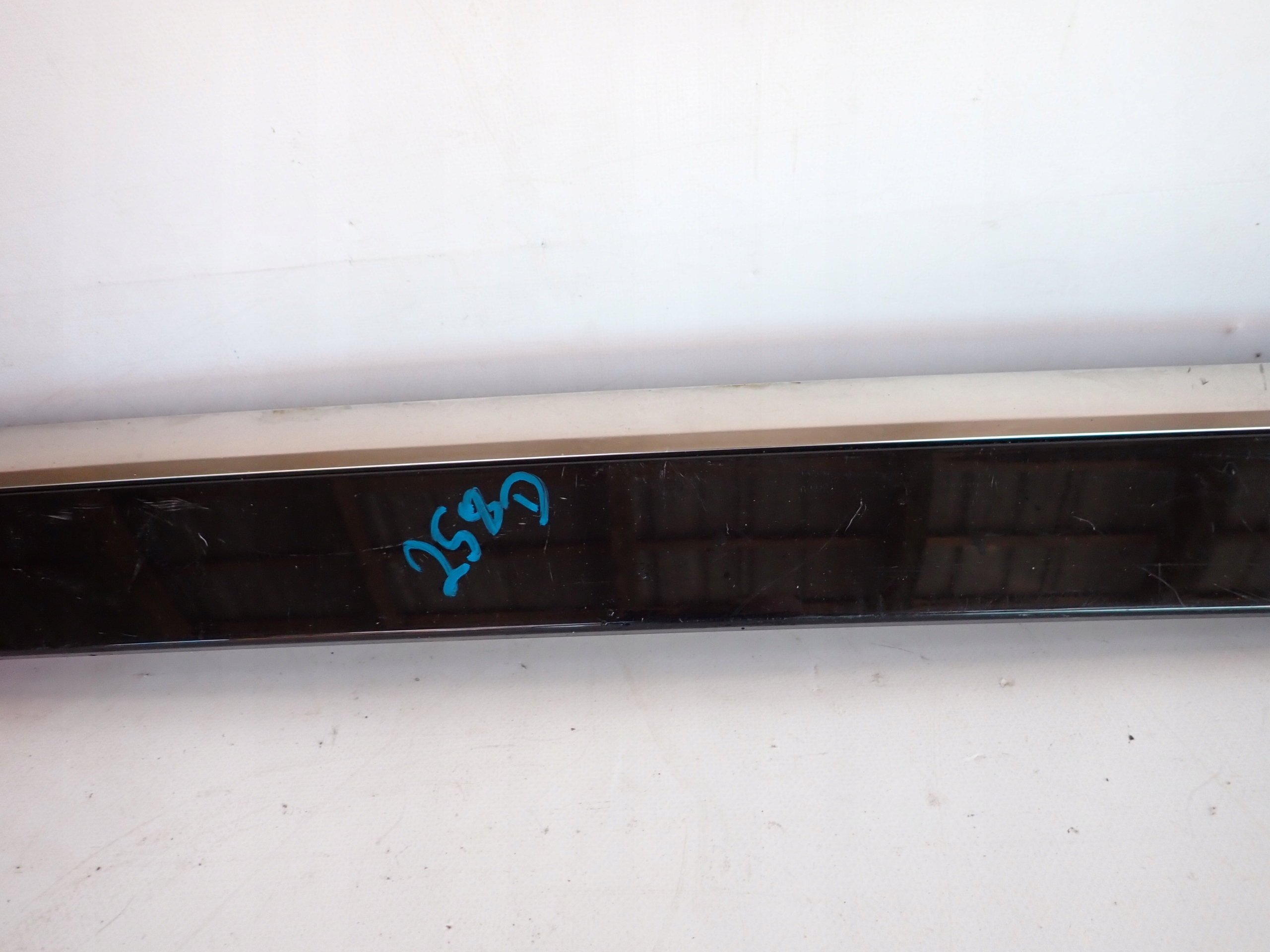 KIA EV6 21- cap bonnet rear part moulding CHROM