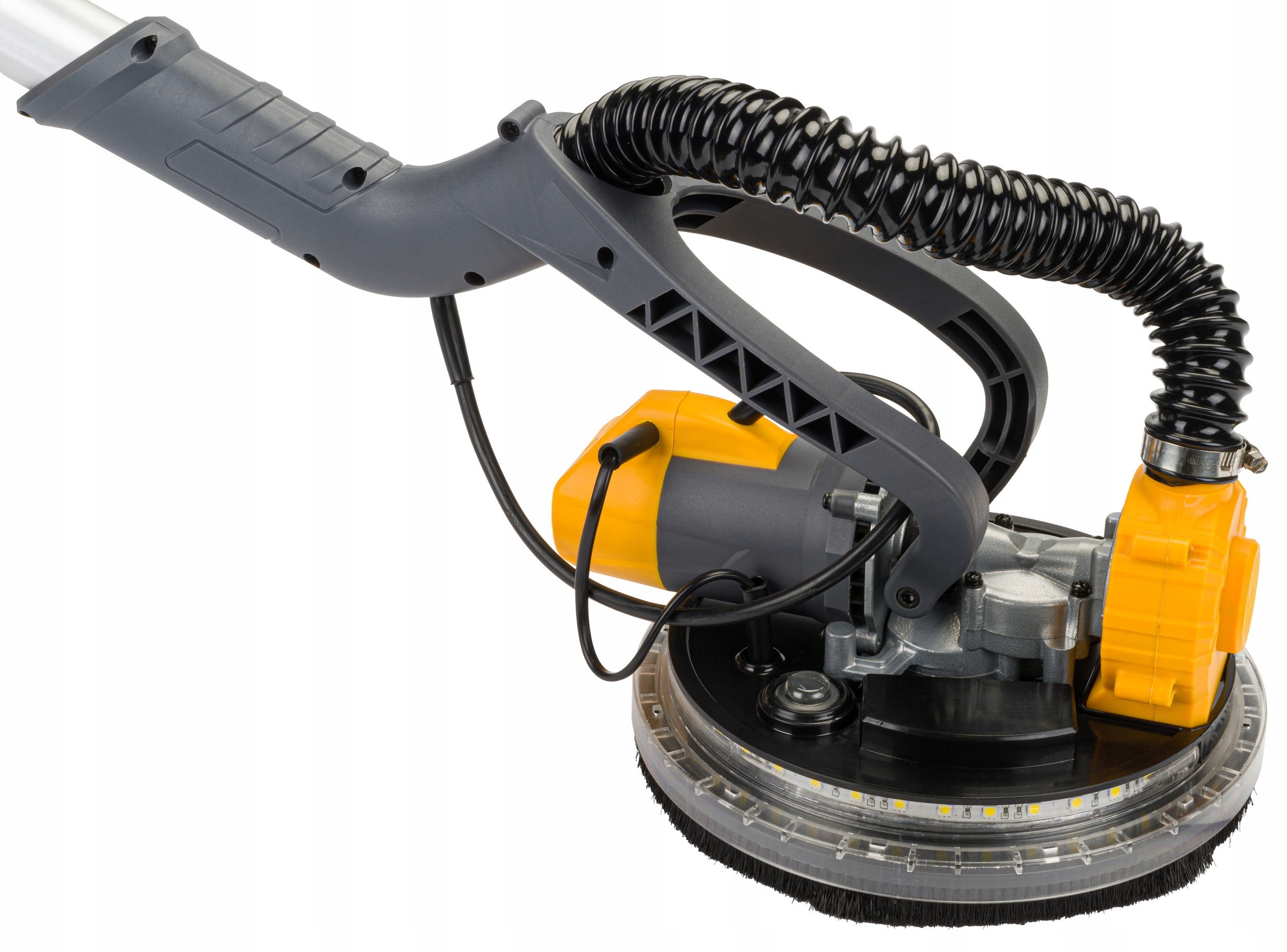 SZLIFIERKA DO GIPSU GŁADZI TYNKÓW 1500W ŻYRAFA LED Rodzaj zasilania sieciowe