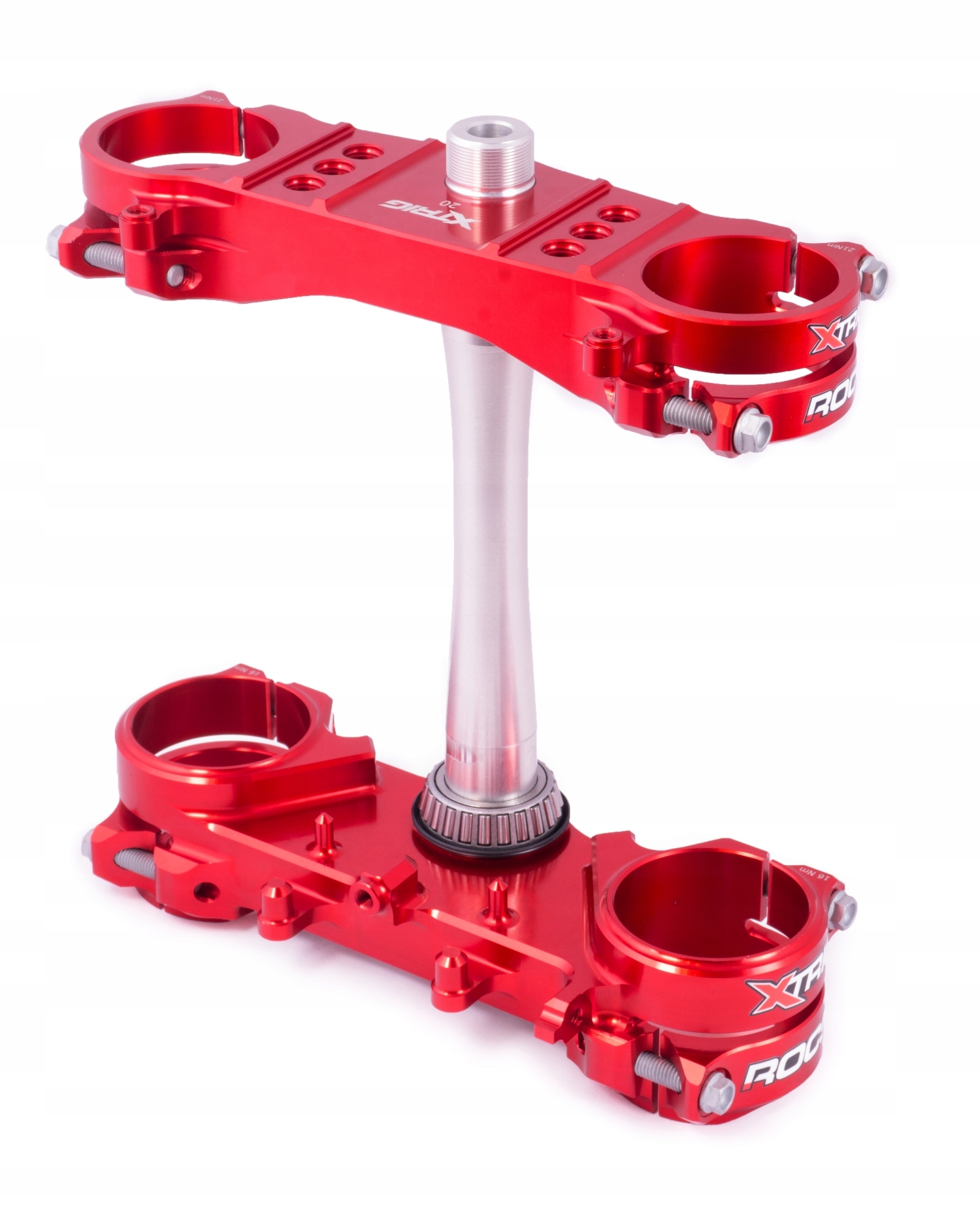 Police Xtrig Rocs Tech Honda Crf 250 450 13-17 Red