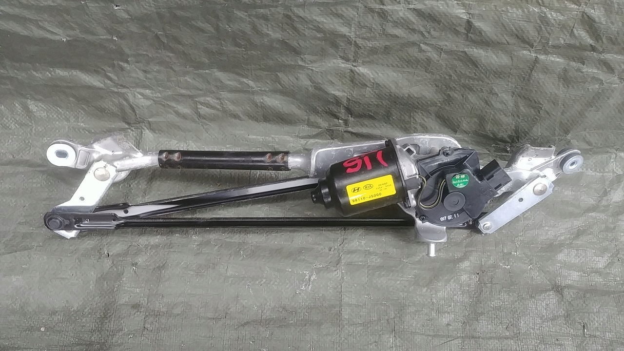 KIA Stinger 18+ mini motor wiper mechanism front 98100J5000 98120J5000
