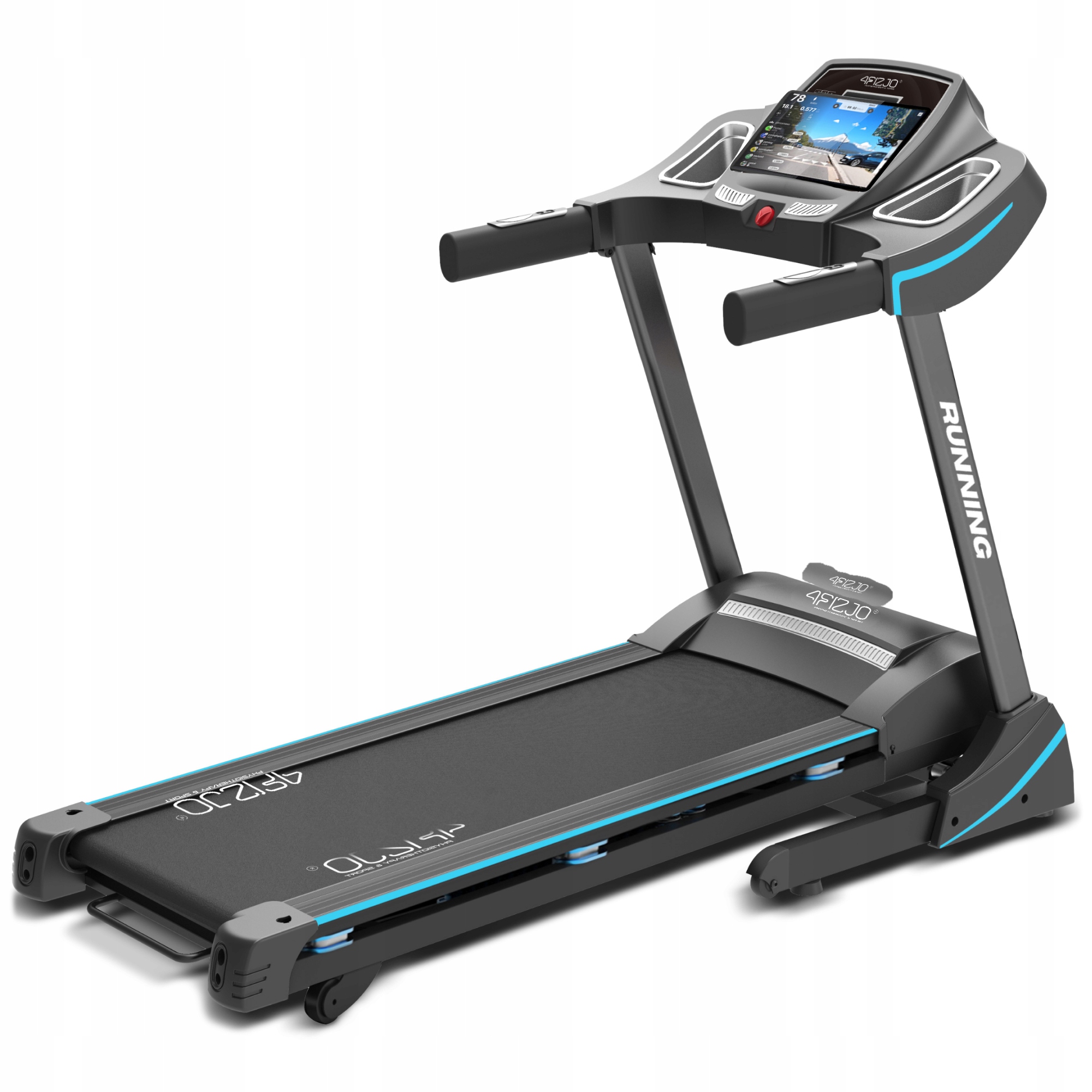 Bieżnia Domowa Z Kątem Nachylenia Cicha Stabilna Do Biegania