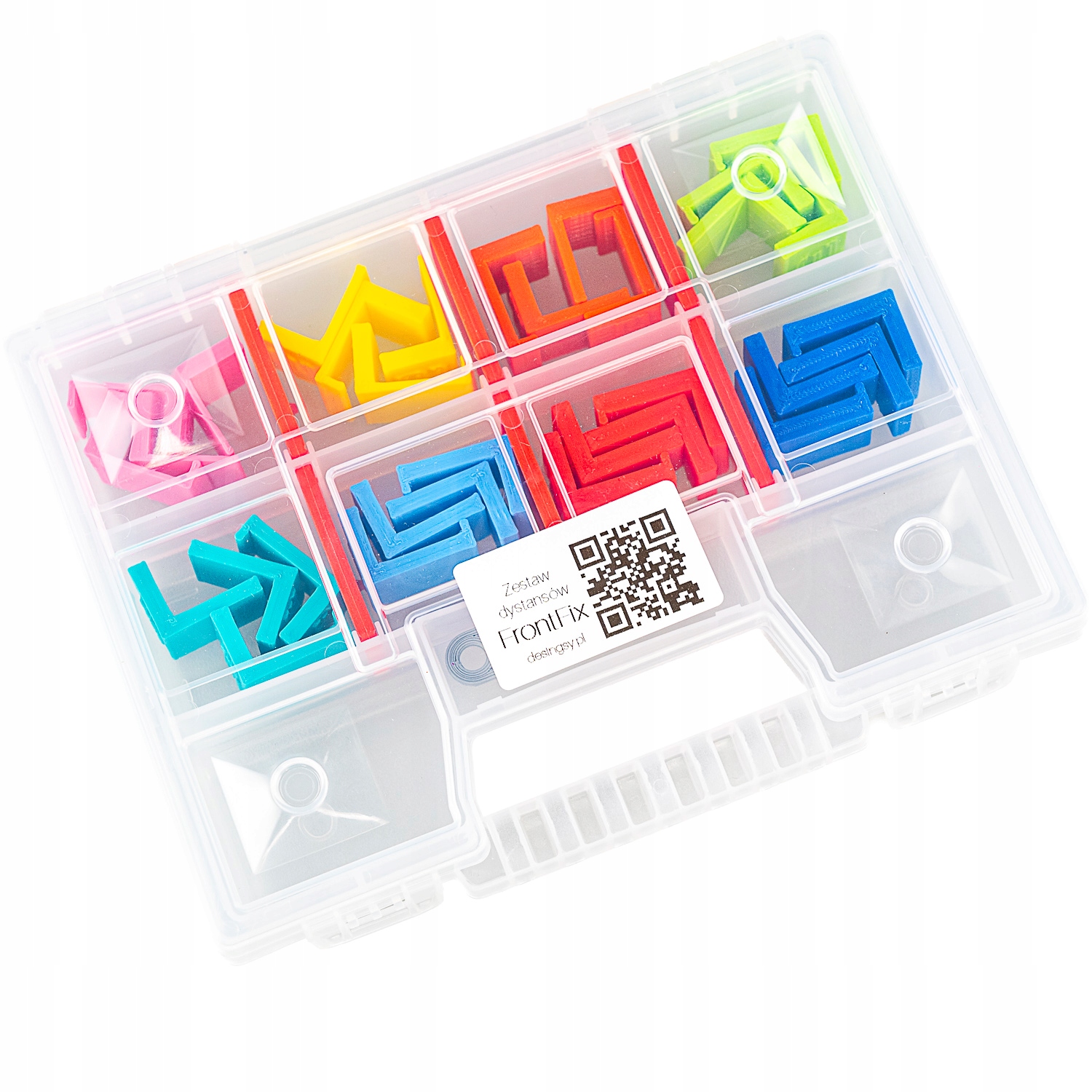 Zestaw dystansów do regulacji frontów 1,5 - 5mm