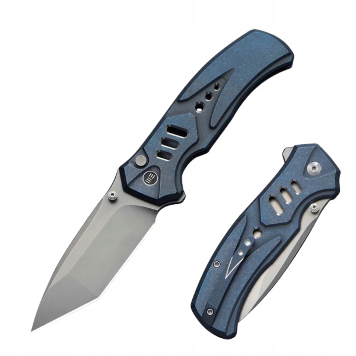 Zavírací Nůž WeKnife Zentron flipper Edc, titanová rukojeť Ocel Böhler M390