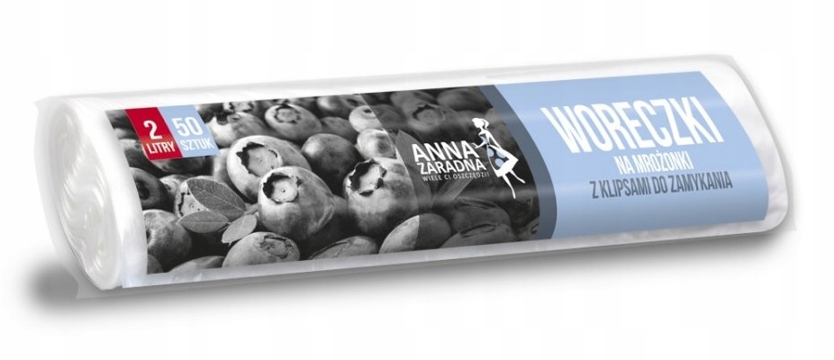 

Woreczki na mrożonki Anna Zaradna 2 l 50 szt