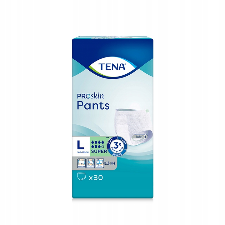 

Majtki chłonne Tena Pants Large 30 szt