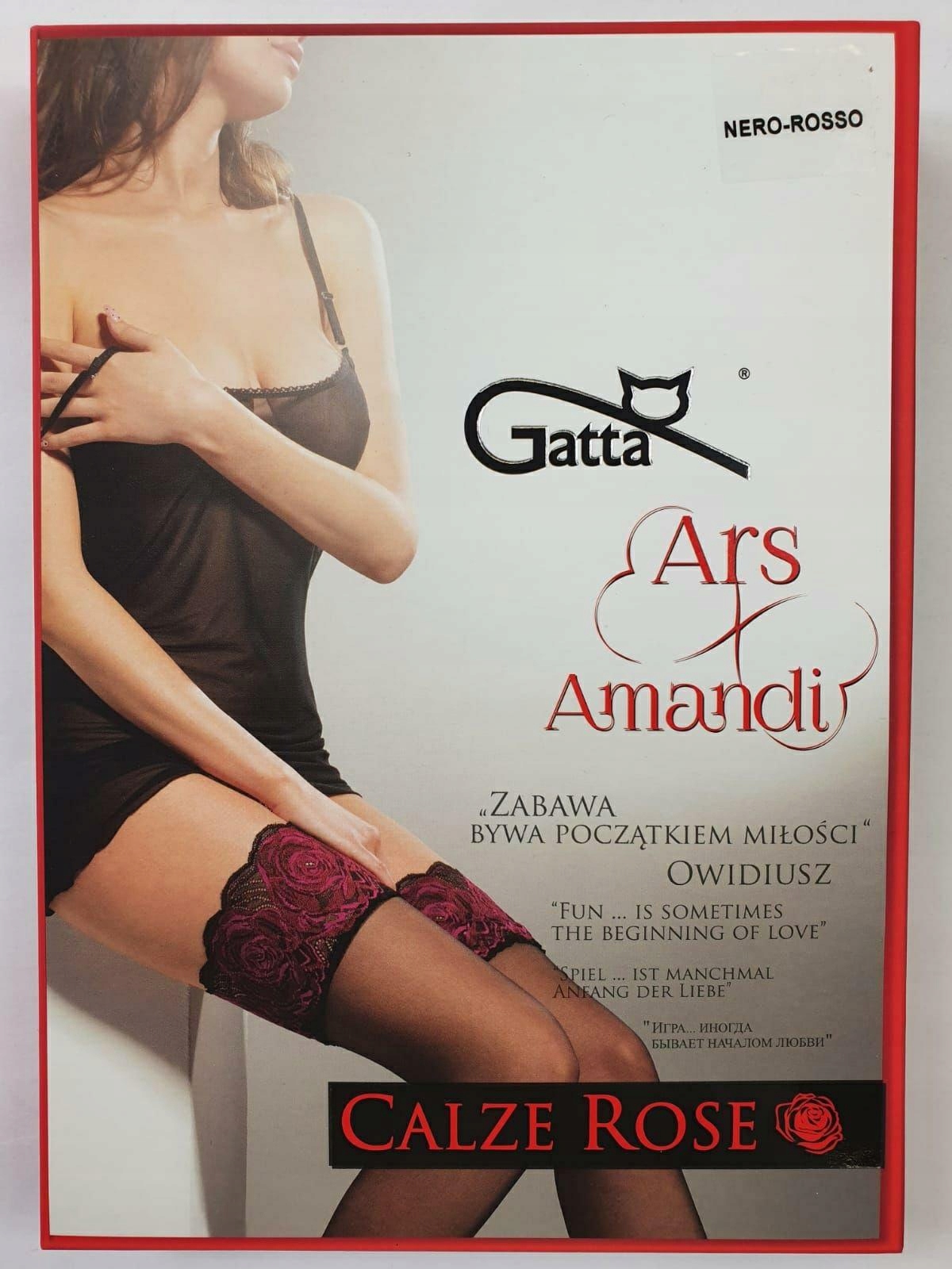 

Gatta Calze Rose Ars Amandi Pończochy