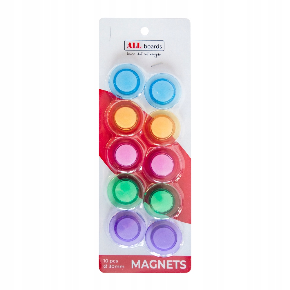 

Magnesy do tablic suchościeralnych 30 mm MIX