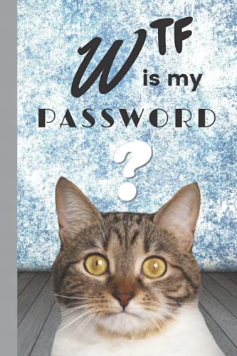 designs, by HF WTF Is My Password: password book, password log book and int
