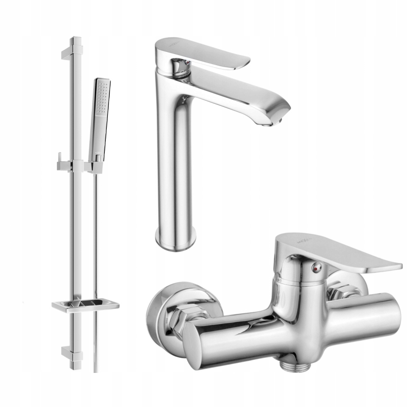 Mexen Pecos DQ72 sptchová sada, Chromovaná 72714DQ72-00