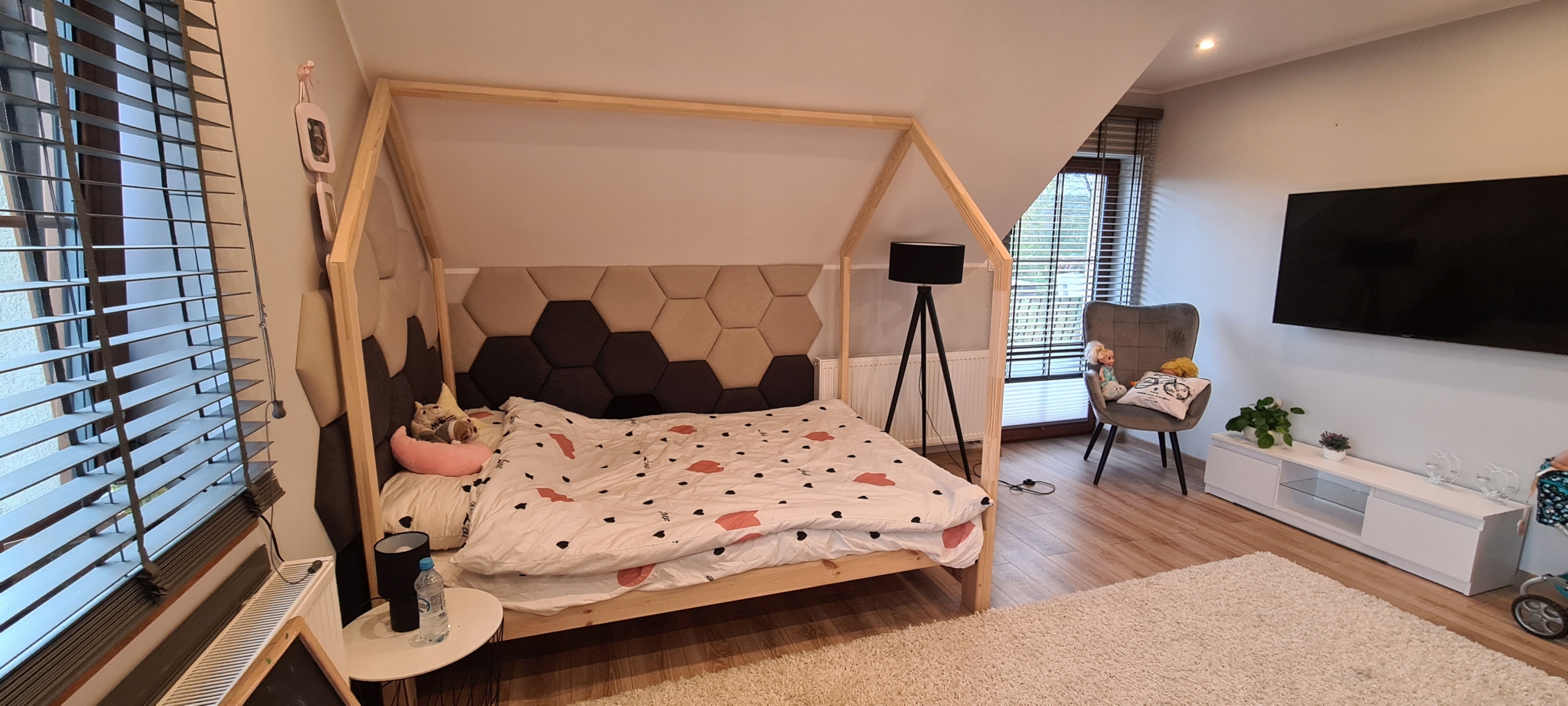 PLASTER MIODU panele tapicerowane HEXAGON SOFT Producent inna