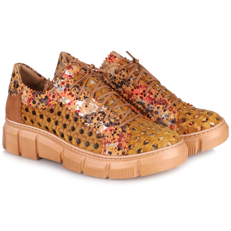 Dámské tenisky Maciejka 05850-32/00-1 Rudy+pomeranč Vel. 37