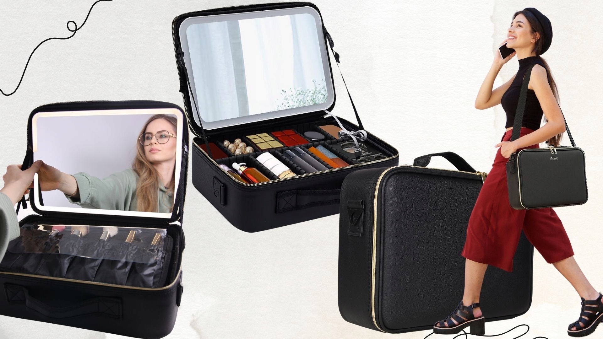 Černý Kufřík Wobell