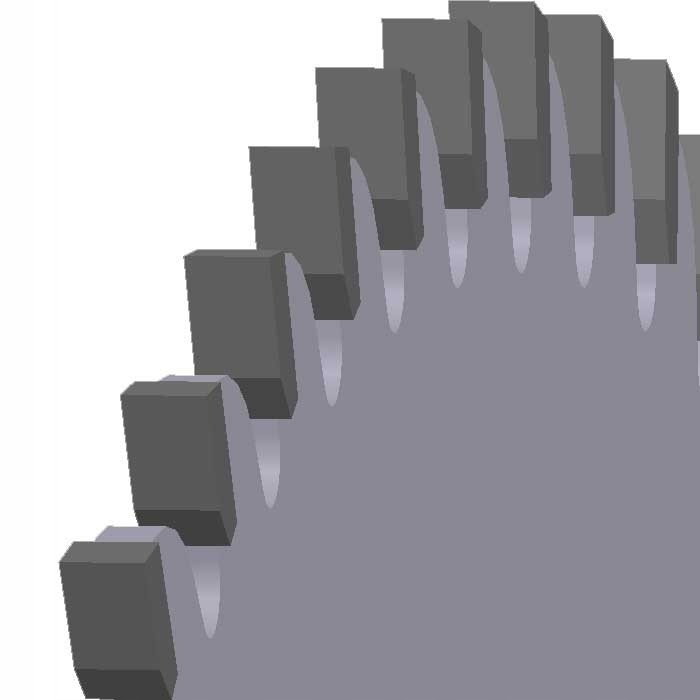 Piła Hm 0250X30X3,0/2,0/30Z Gs Combo Do Cięcia Wzdłużnego Drewna Marka Globus