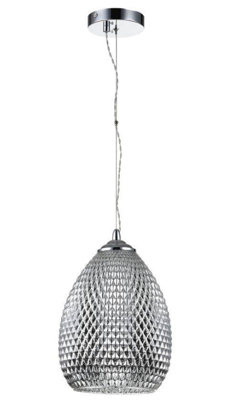 Závesná lampa Moreno s klosom z textúrovaného skla P018-PL-01-N Maytoni