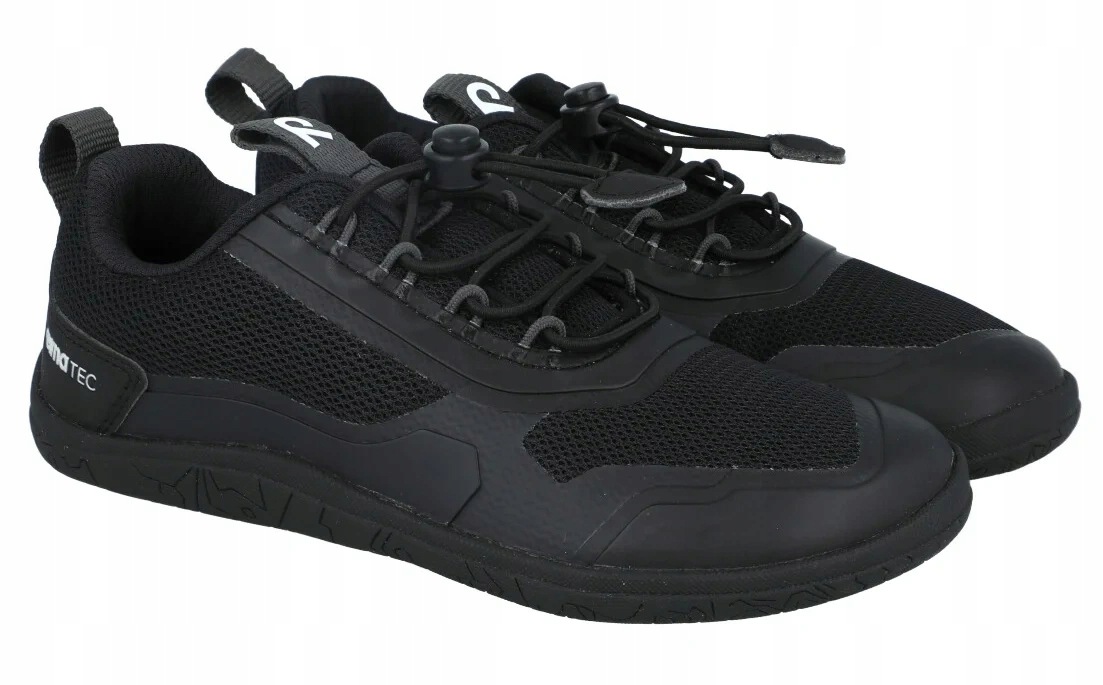 Sneakersy barefoot Reima Tallustelu czarne młodzieżowe membrana R37