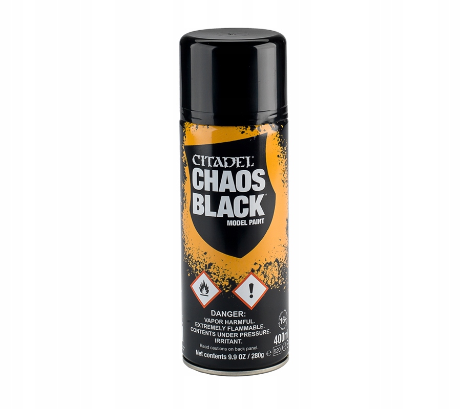 Citadel Colour Spray Chaos Black