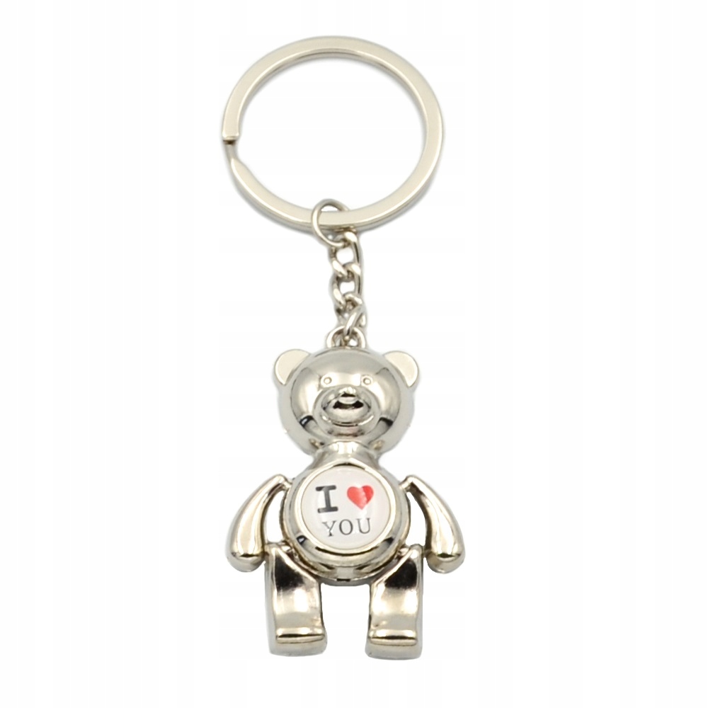 

V83 Brelok Brylok Do Kluczy Miś I Love You