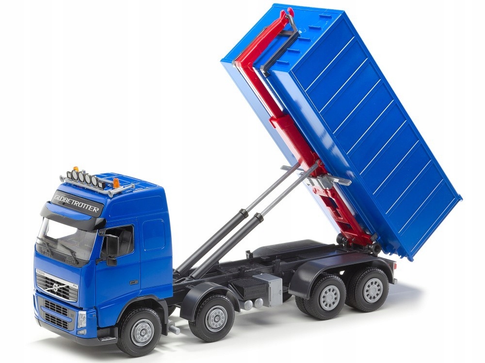 Emek Volvo Fh hákovník modrý s kontejnerem